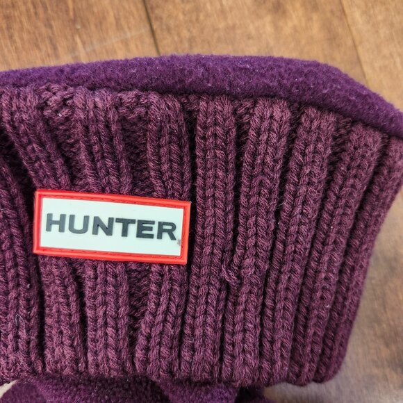 Hunter Boot socks purple in size large - Picture 4 of 5